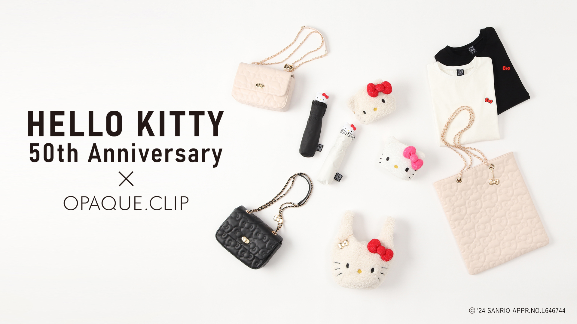 激安の ×OPAQUE.CLIP KITTY HELLO コラボレーションアイテム せん | 小物・アクセサリー